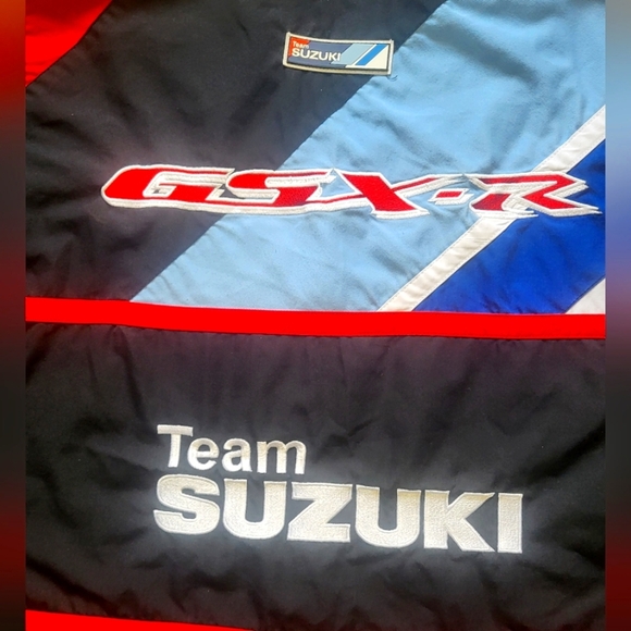 Authentic Team Suzuki GSX-R racing pit crew shirt by MPM Array Canada Made B25 - Picture 12 of 12
